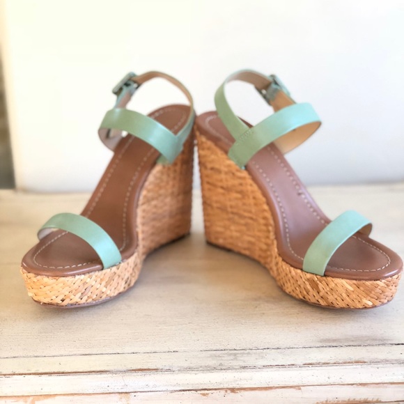 New in Box Kate Spade Dancer Woven Wedges, Size 9 - Picture 2 of 8